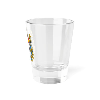 Coat of arms of Kharkov Governorate 1878 (Russia) (Coat of Arms) Shot Glass 1.5oz