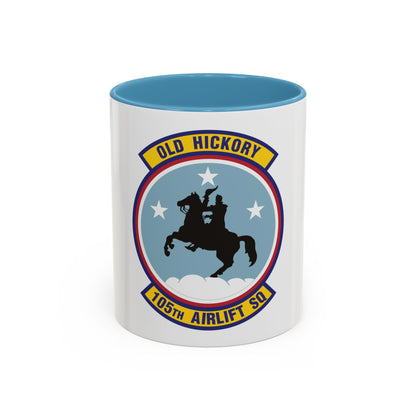105th Airlift Squadron 2 (U.S. Air Force) Accent Coffee Mug