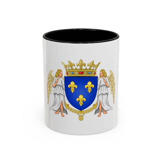 Royal Coat of Arms of Valois France - Accent Coffee Mug