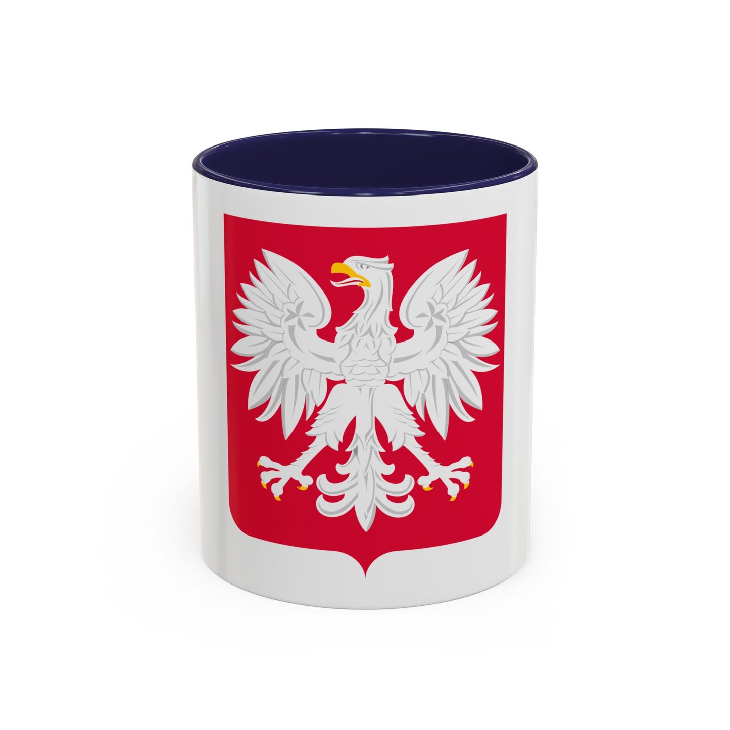 Coat of arms of Poland (1980-1990) - Accent Coffee Mug