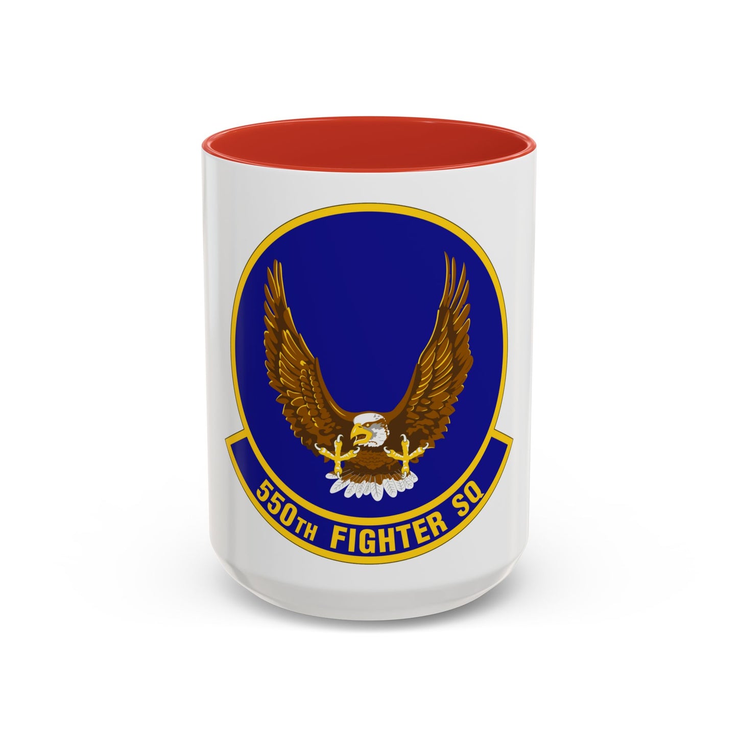 550 Fighter Squadron AETC (U.S. Air Force) Accent Coffee Mug