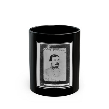 Brig.-Gen. A.L. Long, Va. (U.S. Civil War) Black Coffee Mug