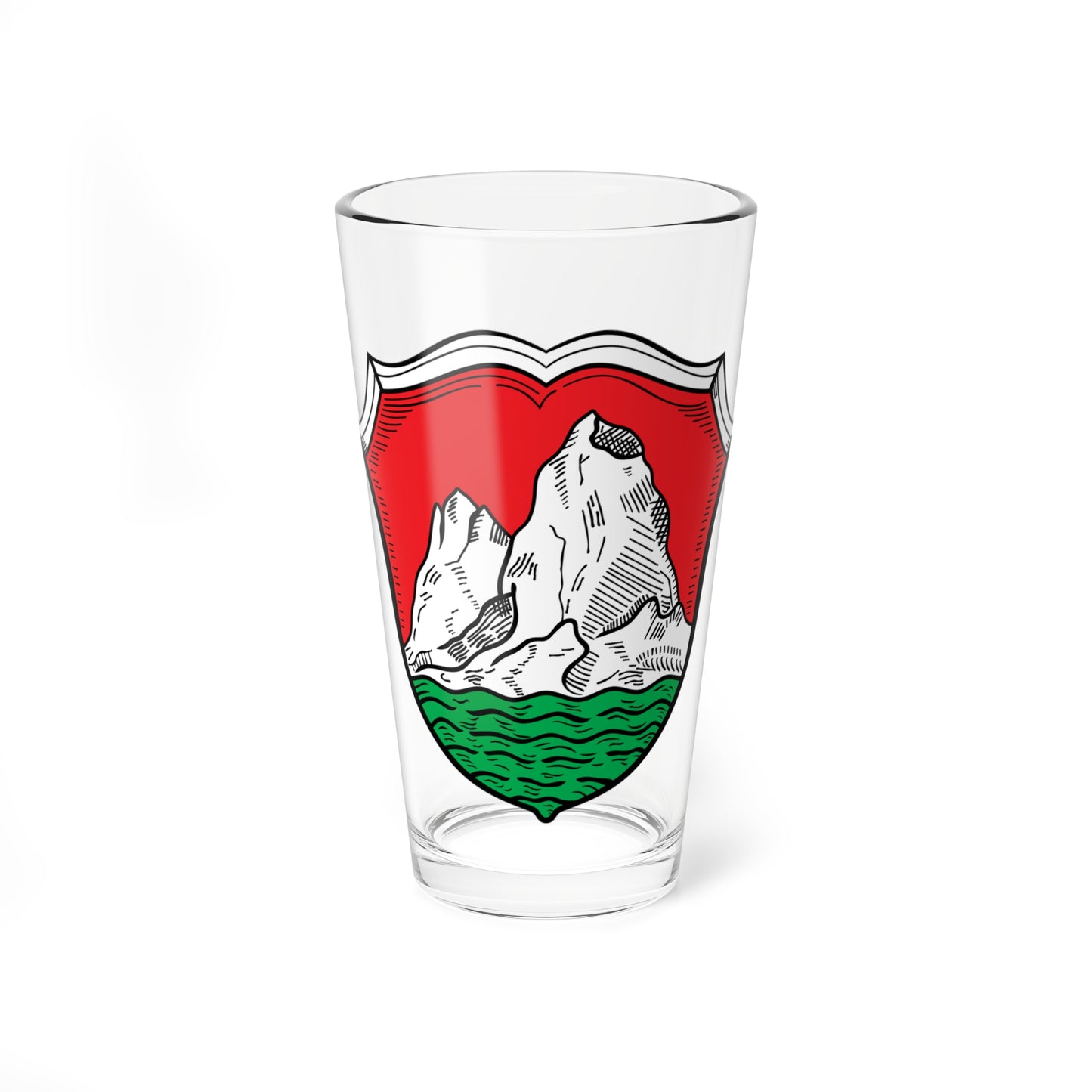 DEU Bad Griesbach COA (Germany) (Coat of Arms) Pint Glass 16oz