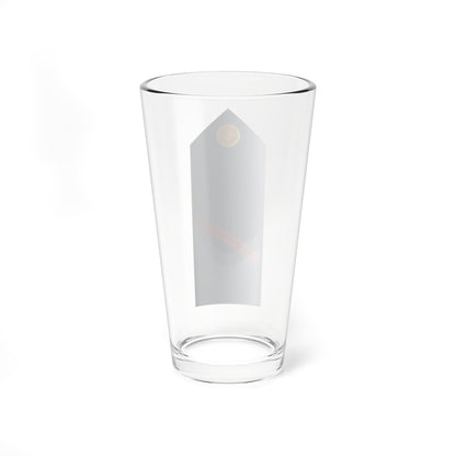 01.AlgAF AFC (Algeria) (Military Rank) Pint Glass 16oz