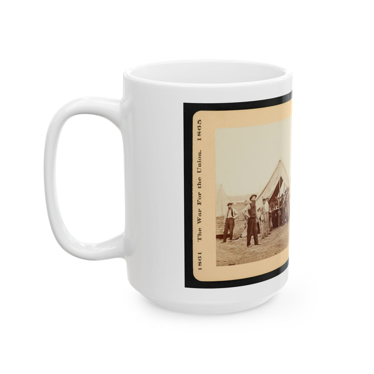A Sutler's Tent (U.S. Civil War) White Coffee Mug