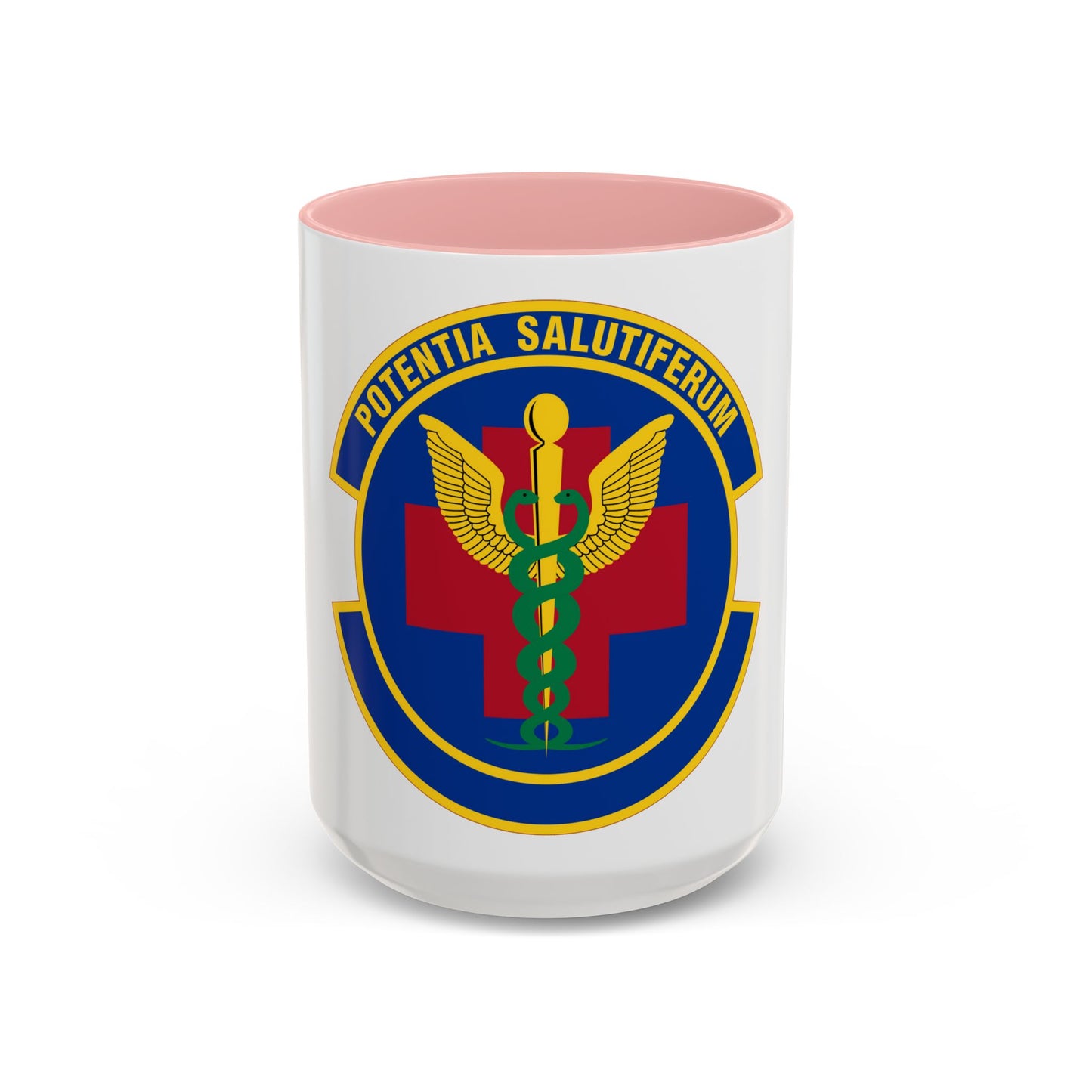 19 Healthcare Operations Squadron AMC (U.S. Air Force) Accent Coffee Mug