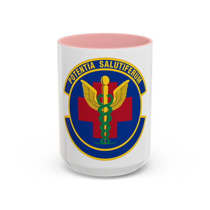 19 Healthcare Operations Squadron AMC (U.S. Air Force) Accent Coffee Mug