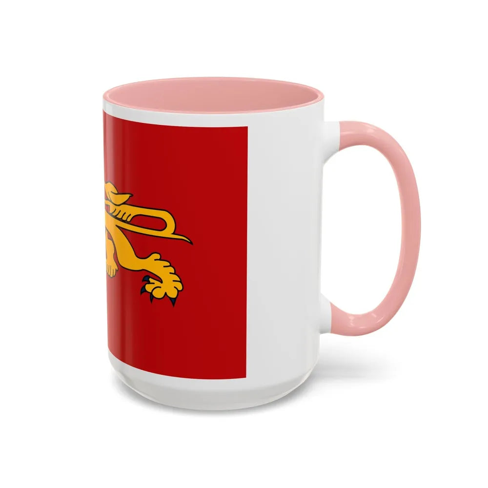 Flag of Aquitaine France - Accent Coffee Mug-Go Mug Yourself