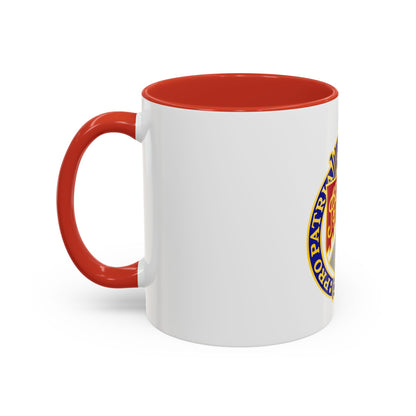 107th Infantry Regiment (U.S. Army) Accent Coffee Mug