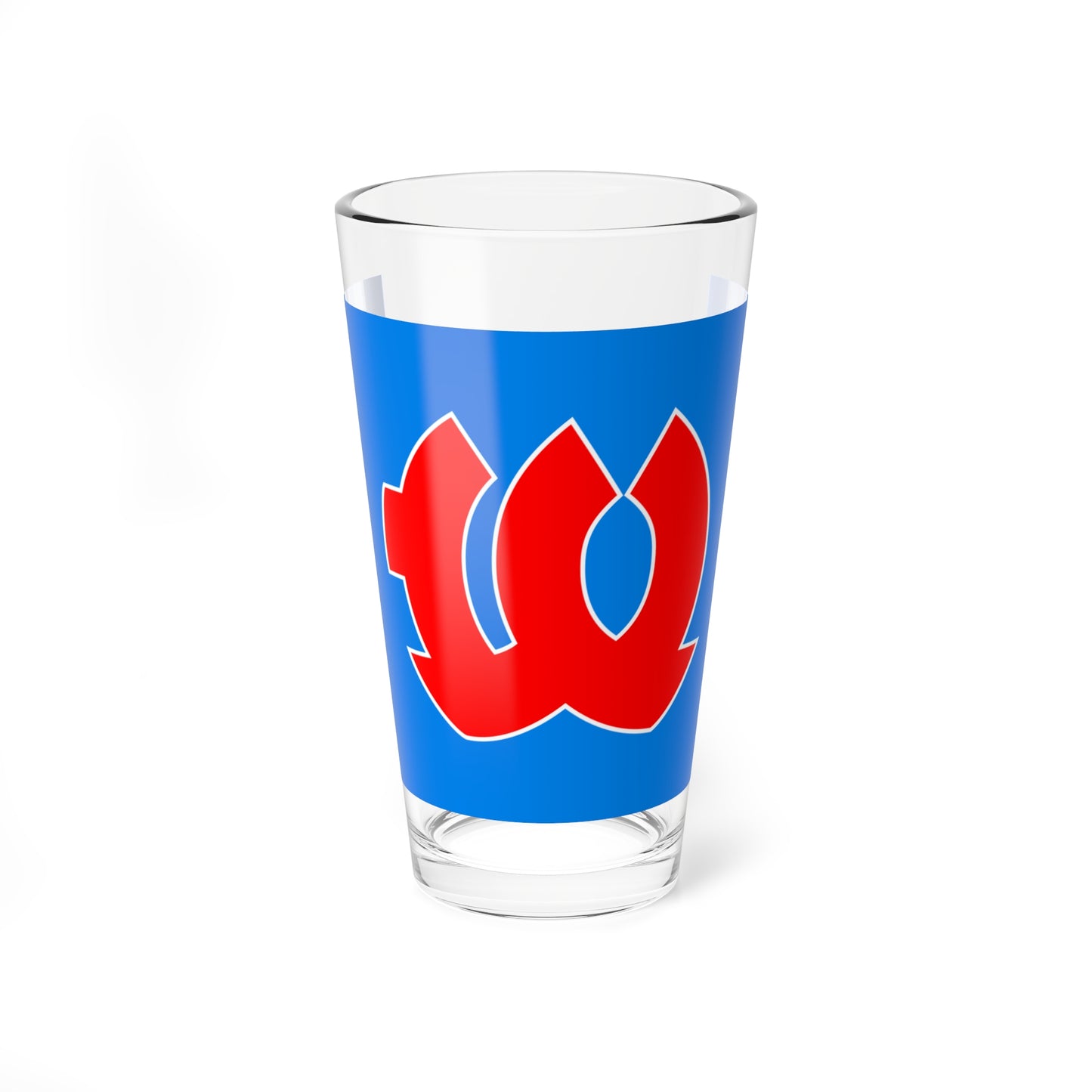Flag of Kitahiyama Hokkaido 1965-2005 (Japan) Pint Glass 16oz