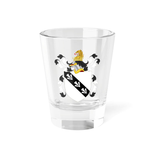 Coat of Arms of Edward Bland (United States) (Coat of Arms) Shot Glass 1.5oz