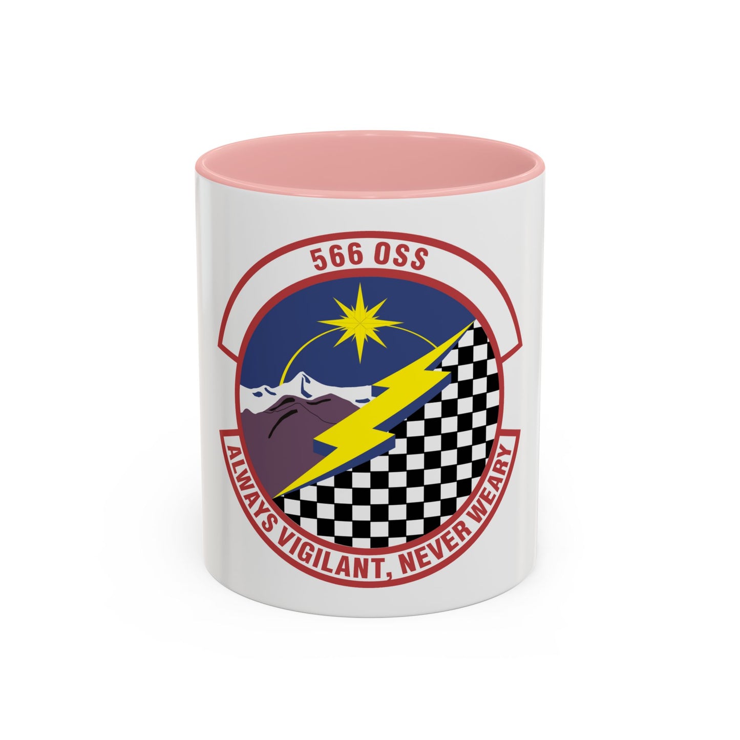566th Operations Support Squadron (U.S. Air Force) Accent Coffee Mug