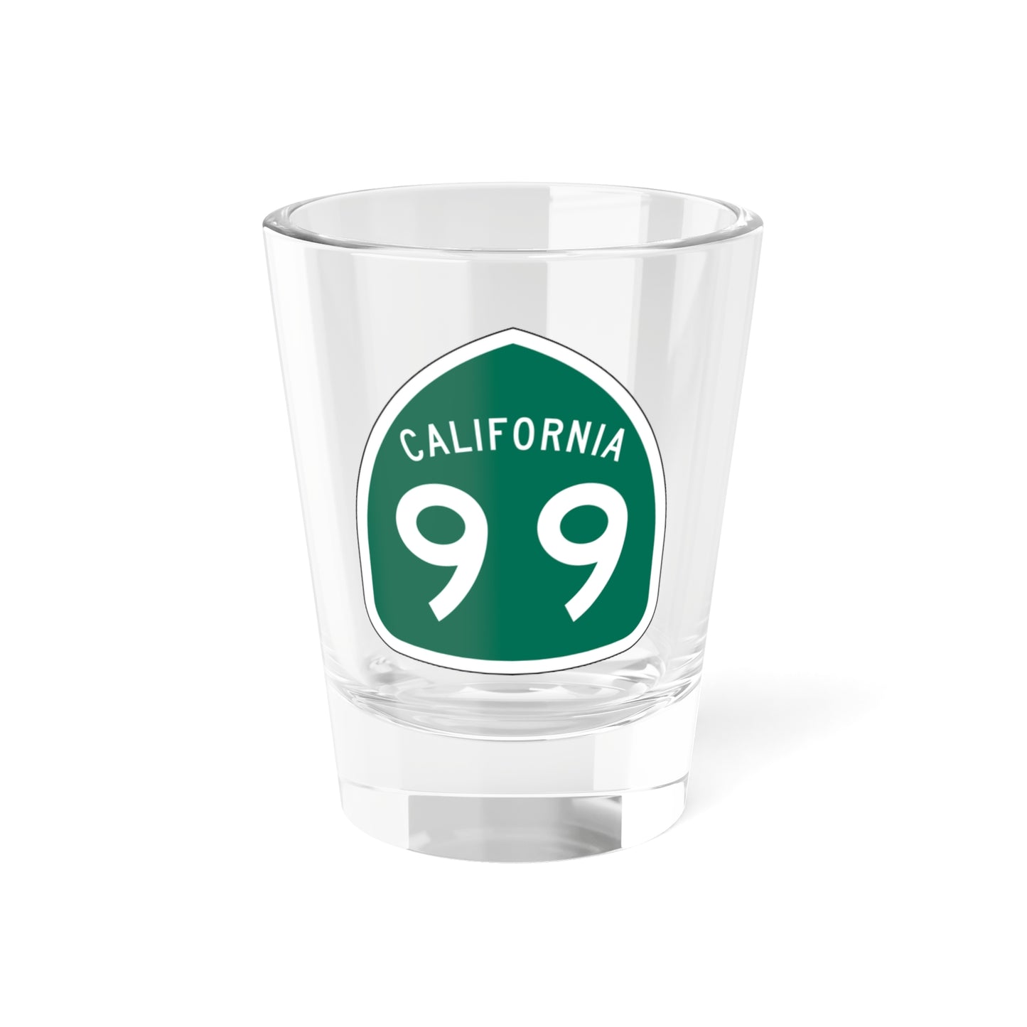CALTRANS G28-2 CA (California) (Road Sign) Shot Glass 1.5oz