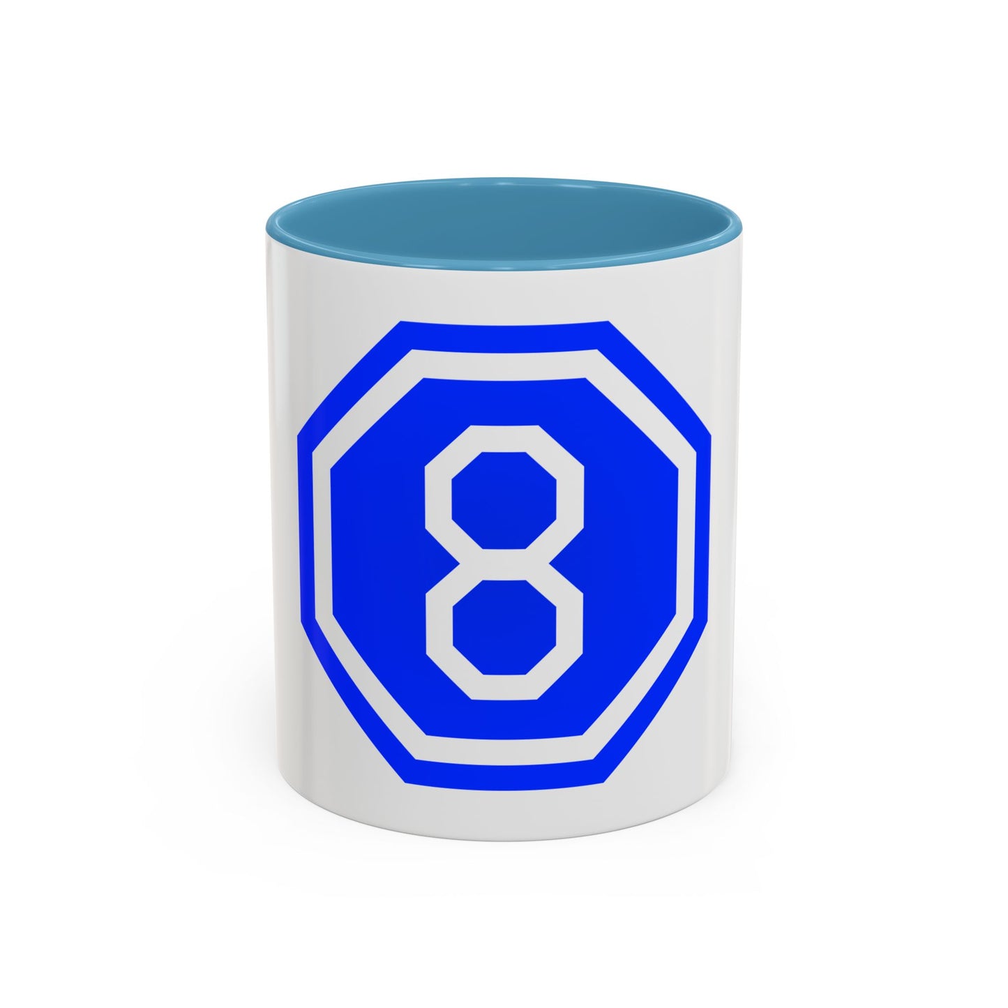 VIII Corps (U.S. Army) Accent Coffee Mug