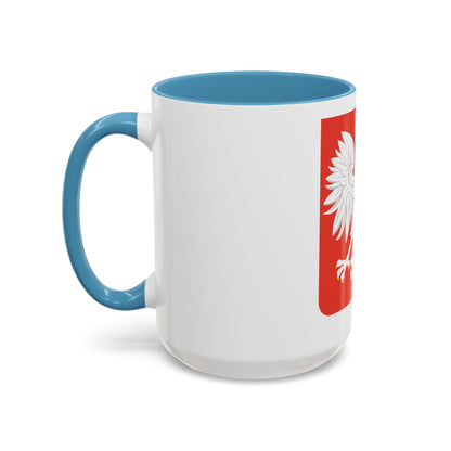 Coat of arms of Poland (1955-1980) - Accent Coffee Mug