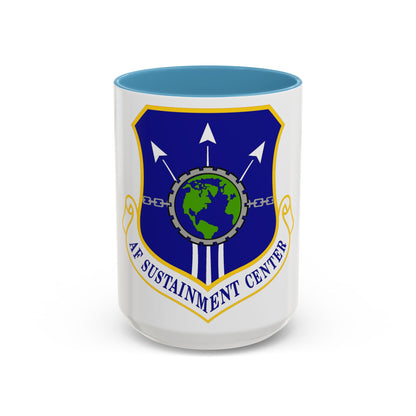 Air Force Sustainment Center (U.S. Air Force) Accent Coffee Mug