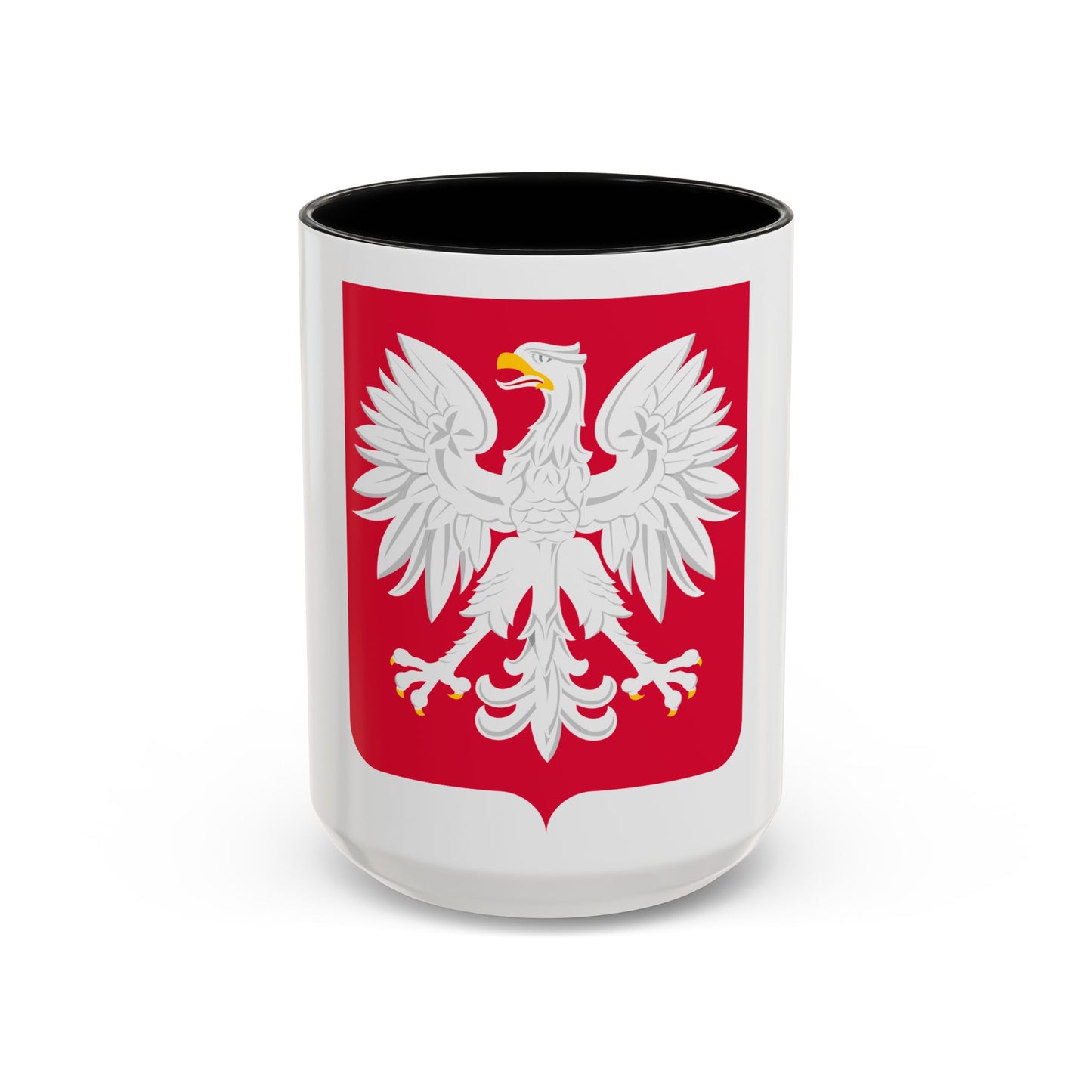 Coat of arms of Poland (1980-1990) - Accent Coffee Mug