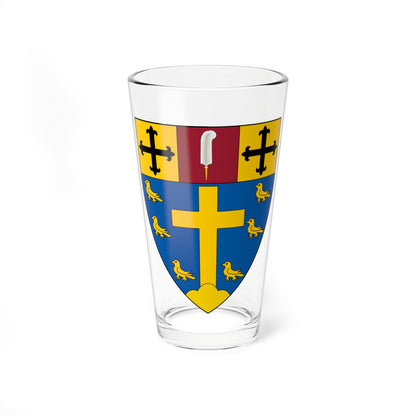 Shield of Ardingly College (England) (Coat of Arms) Pint Glass 16oz