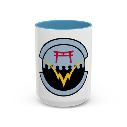 374 Communications Squadron PACAF (U.S. Air Force) Accent Coffee Mug