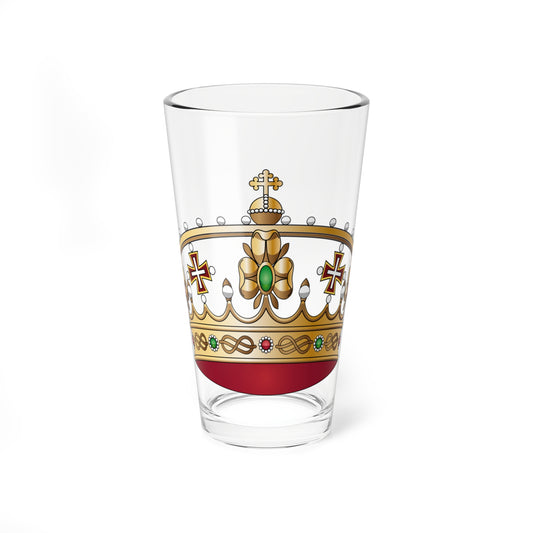 Crown of Savoy-Aosta (Italy) (Coat of Arms) Pint Glass 16oz