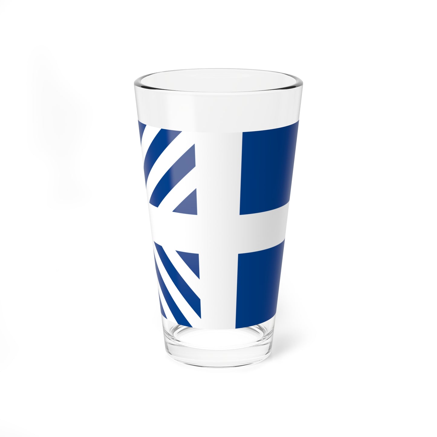 Naval rank flag of the Minister of Defence of Greece (Greece) Pint Glass 16oz