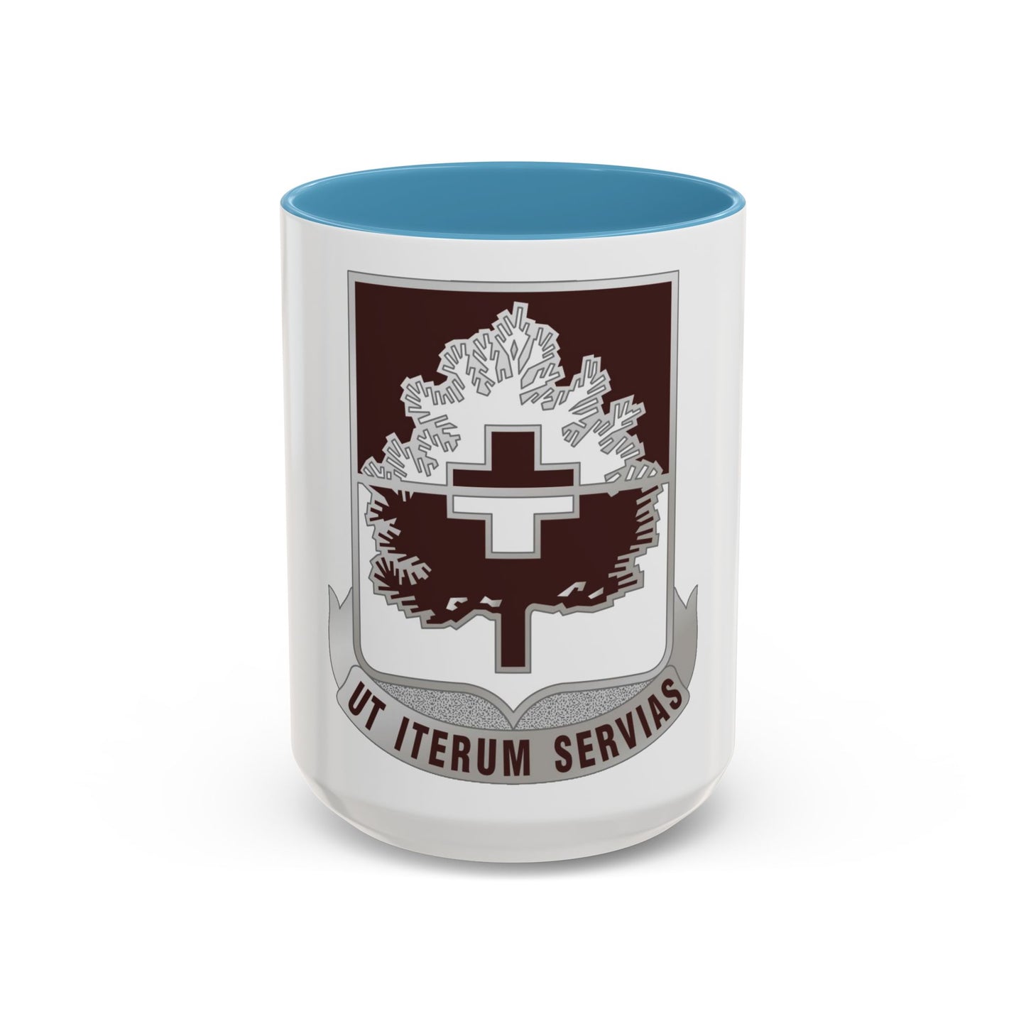 46 Medical Battalion (U.S. Army) Accent Coffee Mug