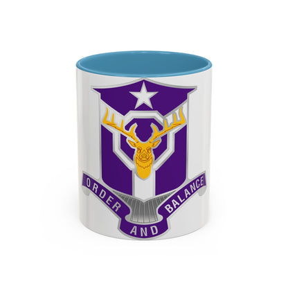 83 Civil Affairs Battalion (U.S. Army) Accent Coffee Mug