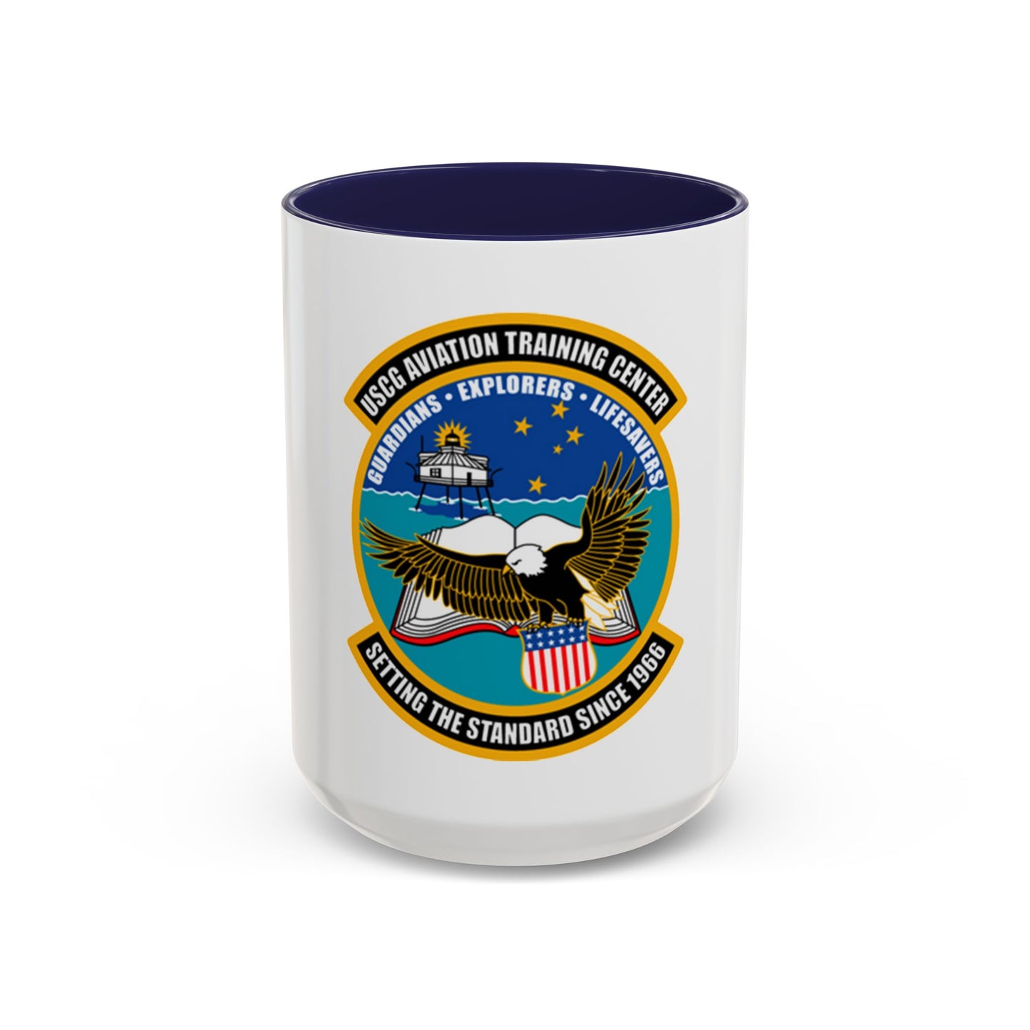 ATC Mobile AL   Aviation Training Center (U.S. Coast Guard) Accent Coffee Mug
