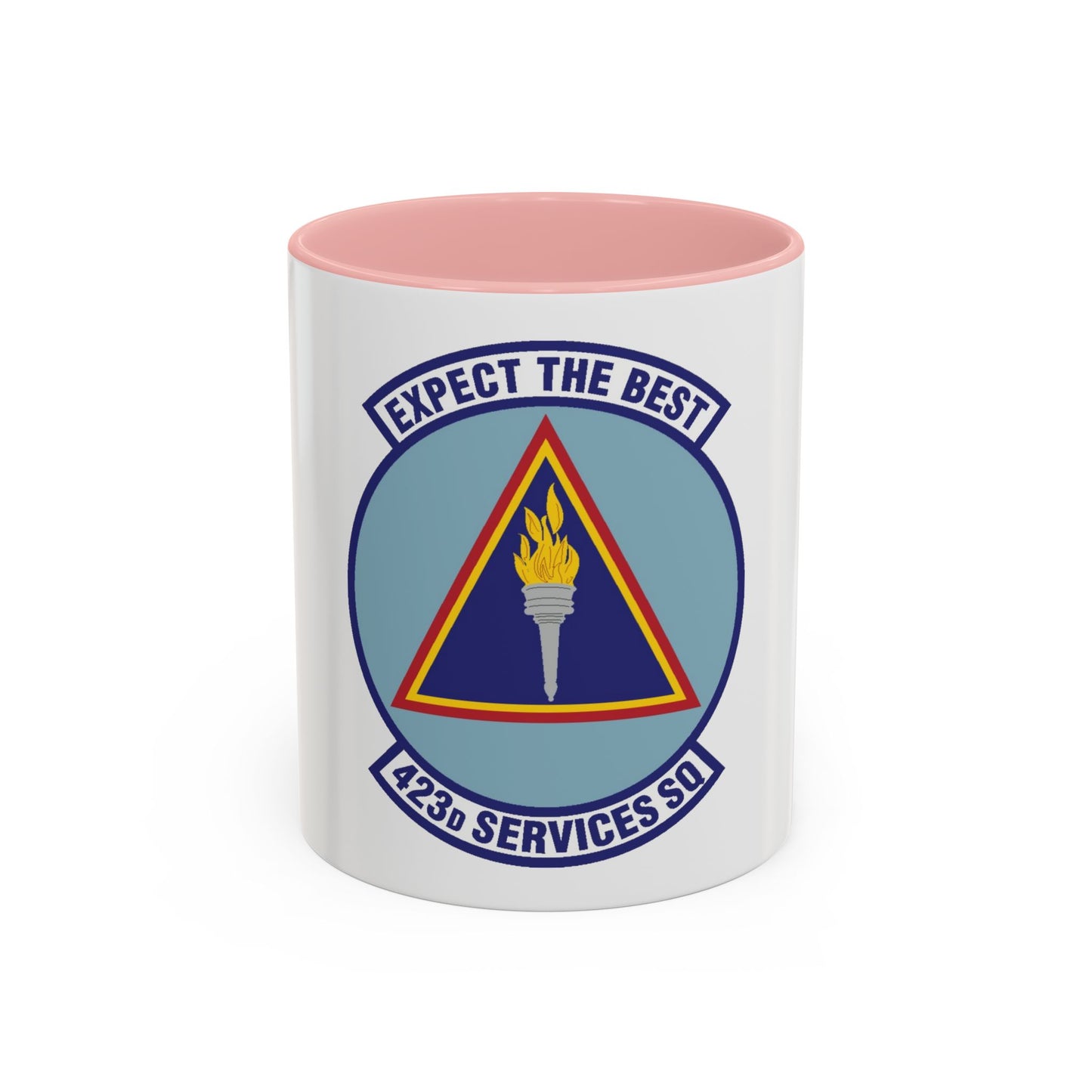 423d Services Squadron (U.S. Air Force) Accent Coffee Mug