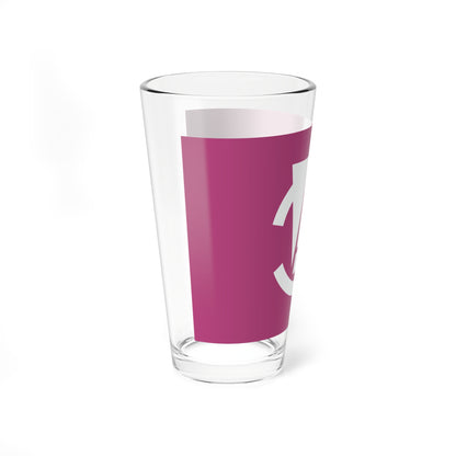 Flag of Kashima Kumamoto (Japan) Pint Glass 16oz