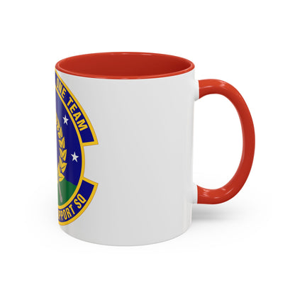 902d Force Support Squadron (U.S. Air Force) Accent Coffee Mug