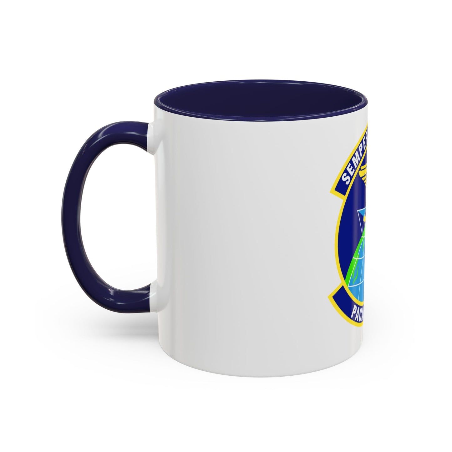 PACAF Air Mobility Operations Control Center (U.S. Air Force) Accent Coffee Mug