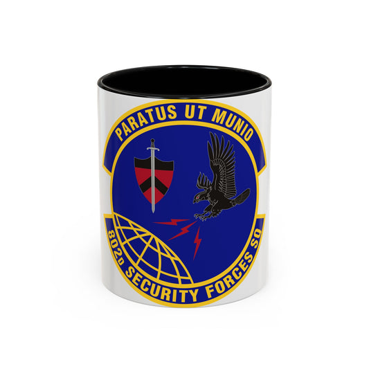 802d Security Forces Squadron (U.S. Air Force) Accent Coffee Mug