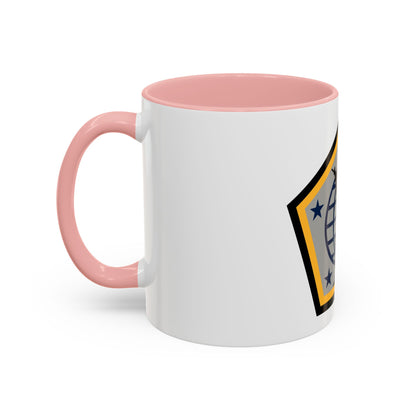 Human Resources Command (U.S. Army) Accent Coffee Mug