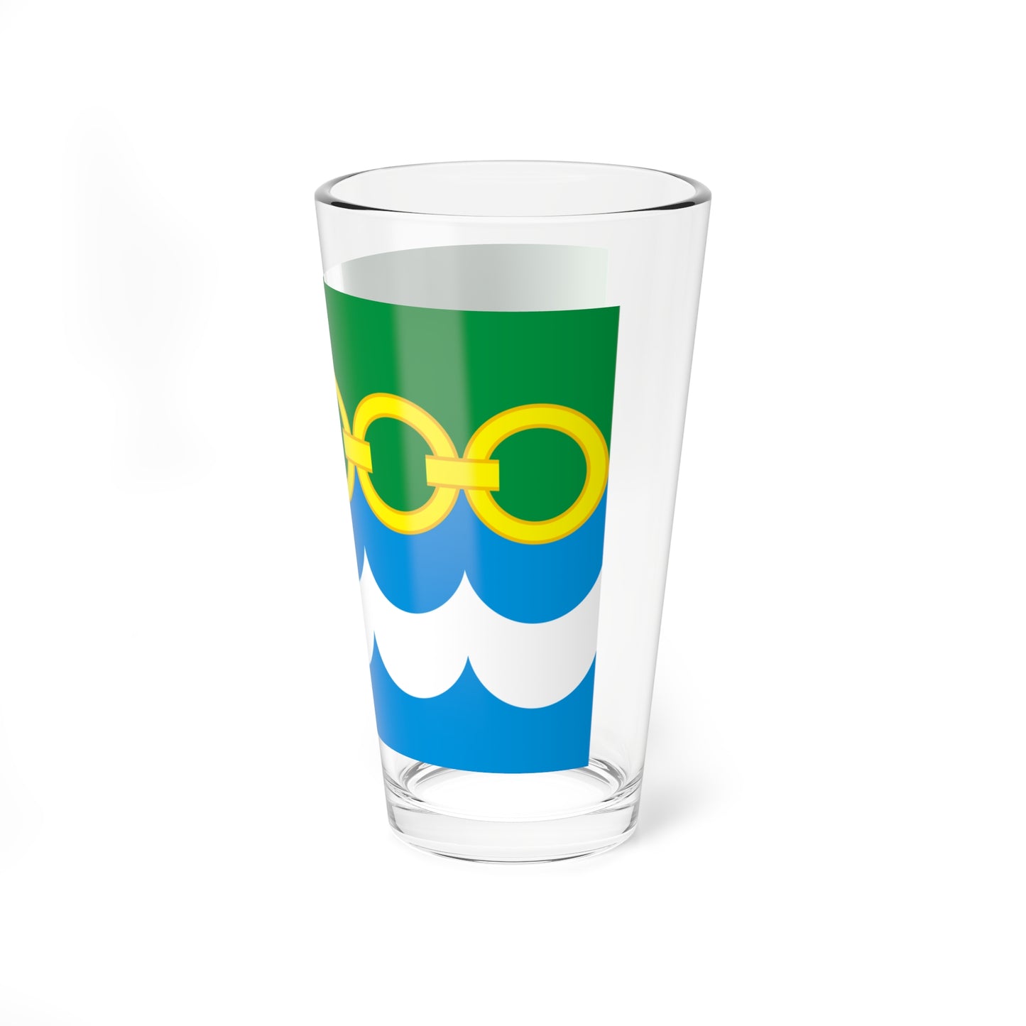 Flag of Klishinskoe Moscow oblast (Russia) Pint Glass 16oz