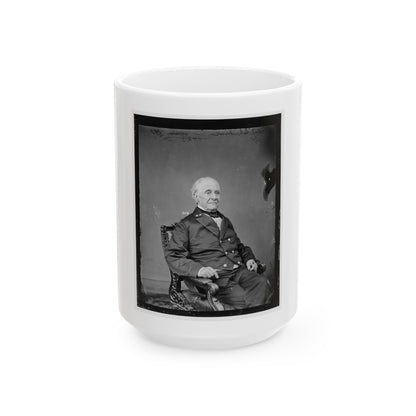Adm. Shubrick, U.S.N. (U.S. Civil War) White Coffee Mug