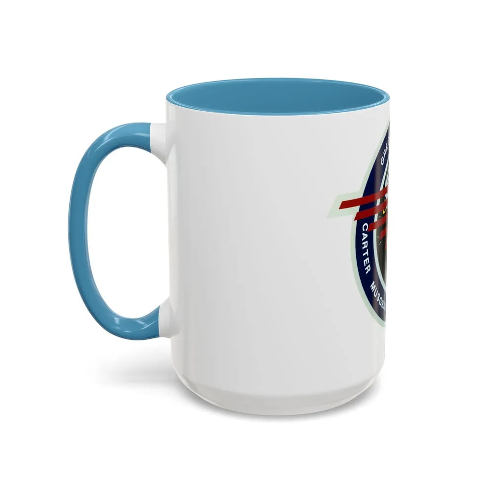 STS 33 (NASA) Accent Coffee Mug-Go Mug Yourself