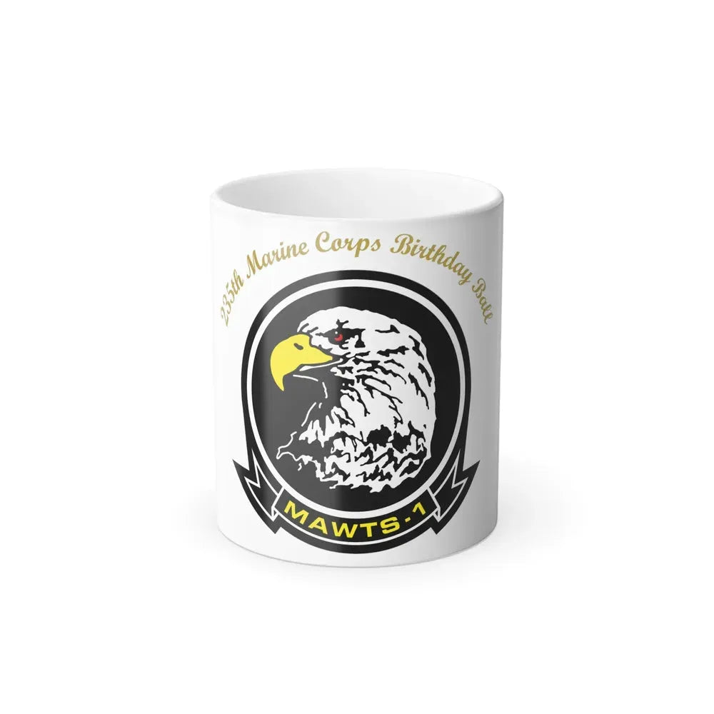 235th Marine Corps Birthday Ball MAWTS 1 (USMC) Color Changing Coffee Mug 11oz - Go Mug Yourself