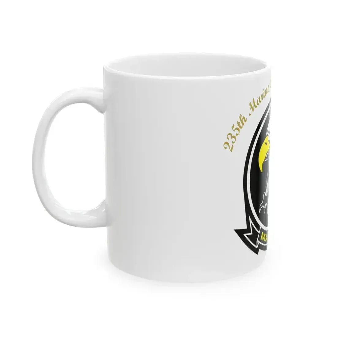 235th Marine Corps Birthday Ball MAWTS 1 (USMC) White Coffee Mug - Go Mug Yourself