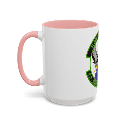 823 Maintenance Squadron (U.S. Air Force) Accent Coffee Mug