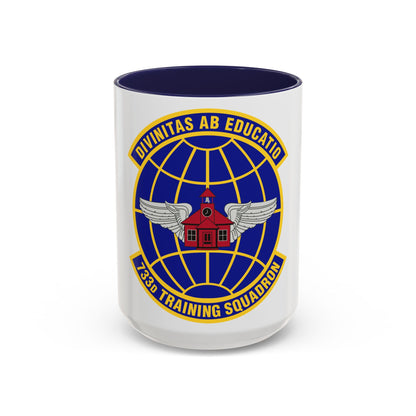 733 Training Squadron AFRC (U.S. Air Force) Accent Coffee Mug