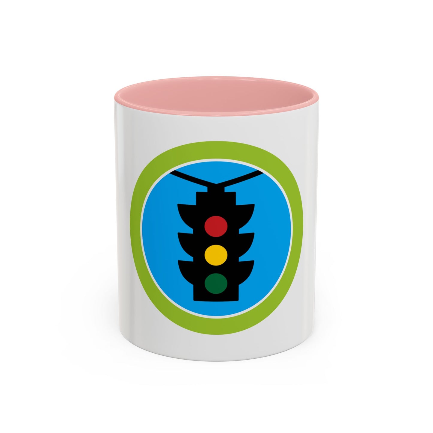 Traffic Safety (Boy Scout Merit Badge) Accent Coffee Mug
