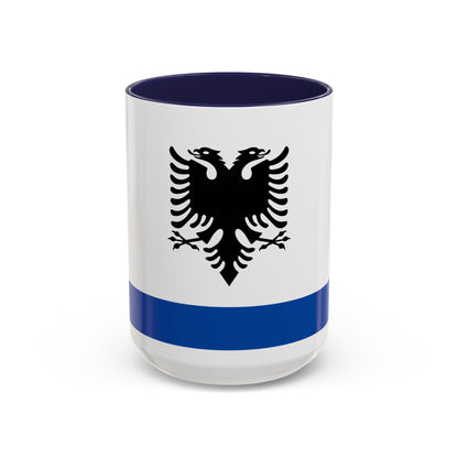 Government Ensign of Albania - Accent Coffee Mug