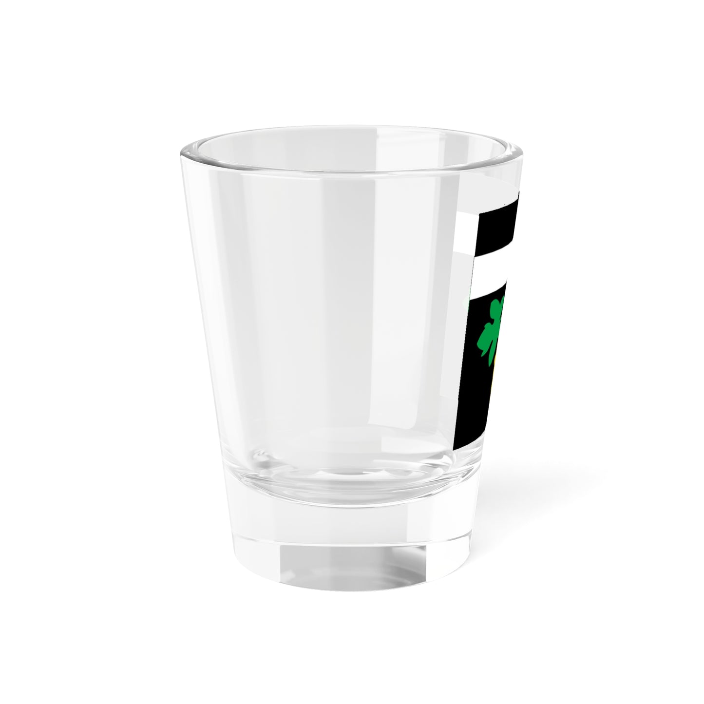 CHE Wunnewil-Flamatt Flag (Switzerland) Shot Glass 1.5oz