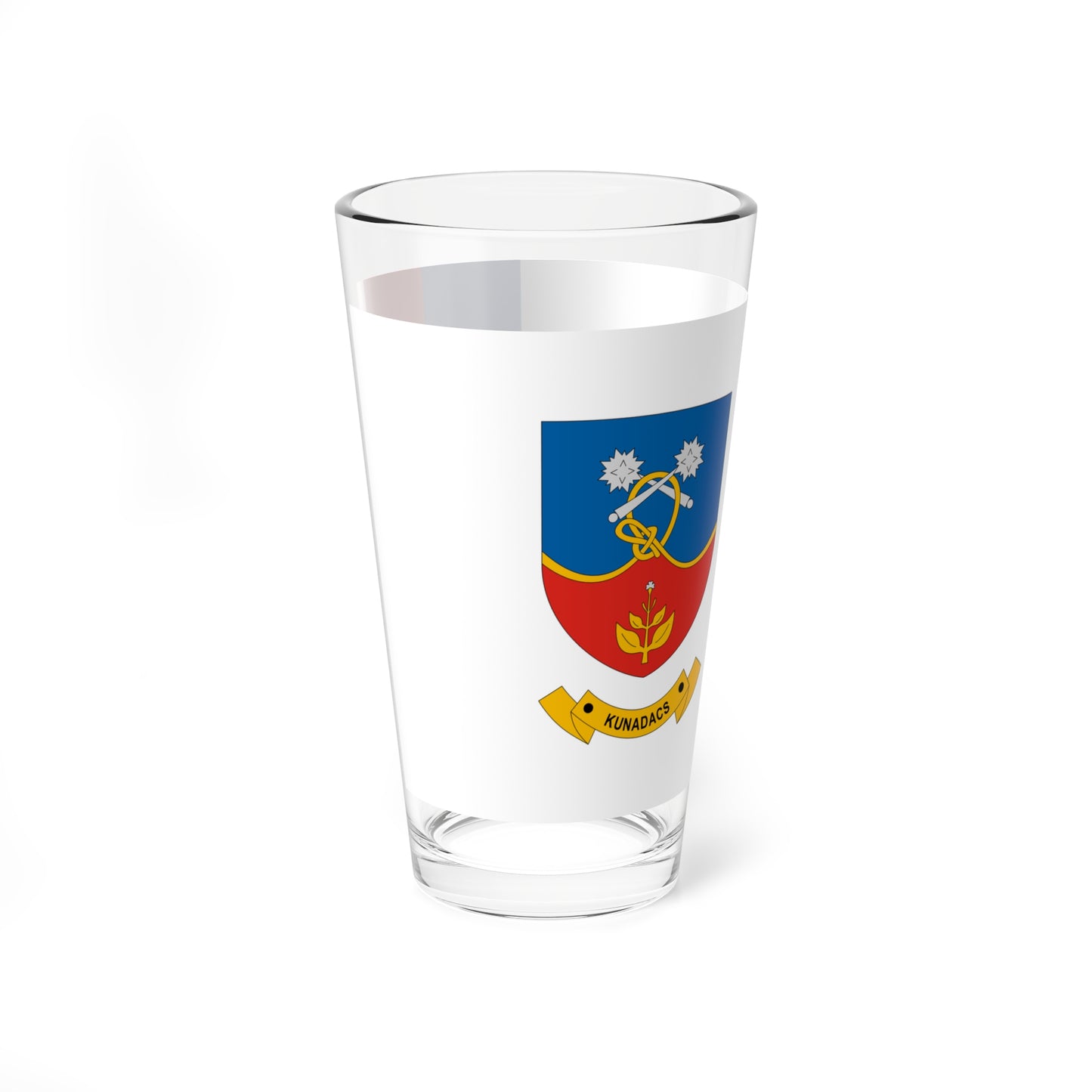 Flag of Kunadacs (Hungary) Pint Glass 16oz