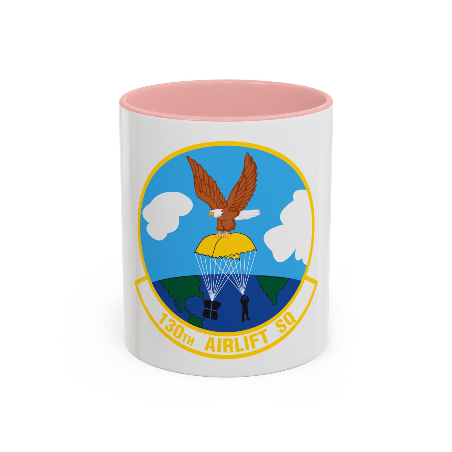 130 Airlift Squadron (U.S. Air Force) Accent Coffee Mug