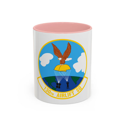 130 Airlift Squadron (U.S. Air Force) Accent Coffee Mug