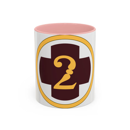 2 Medical Brigade (U.S. Army) Accent Coffee Mug