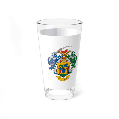 Flag of Villany (Hungary) Pint Glass 16oz