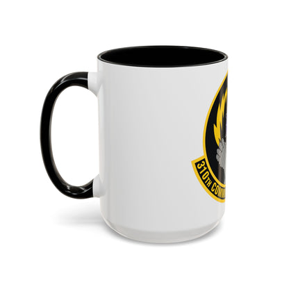 310th Communications Flight (U.S. Air Force) Accent Coffee Mug